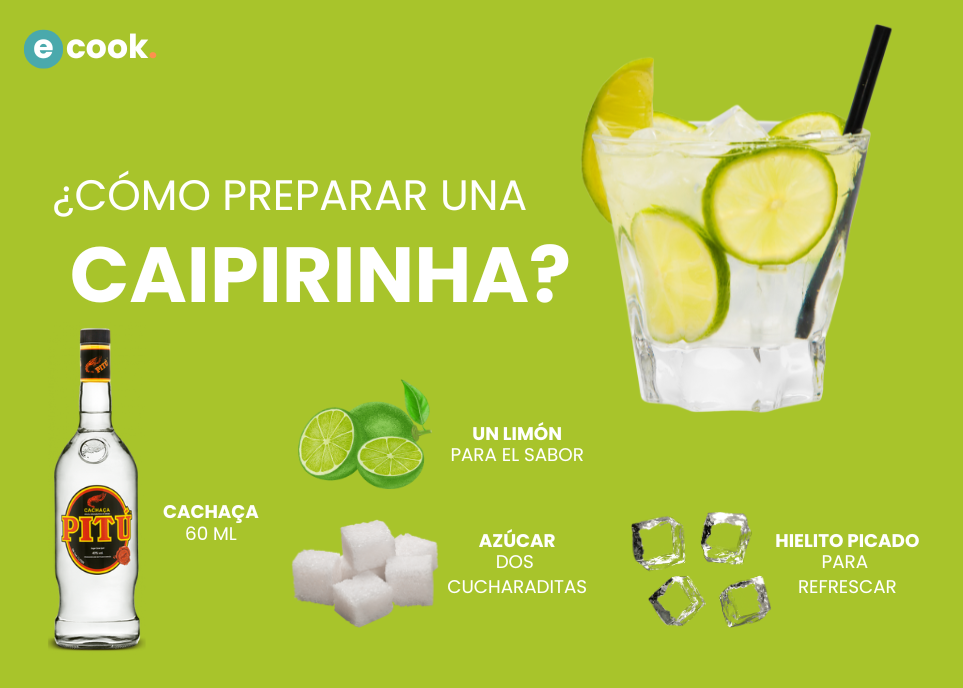 como preparar una caipirinha